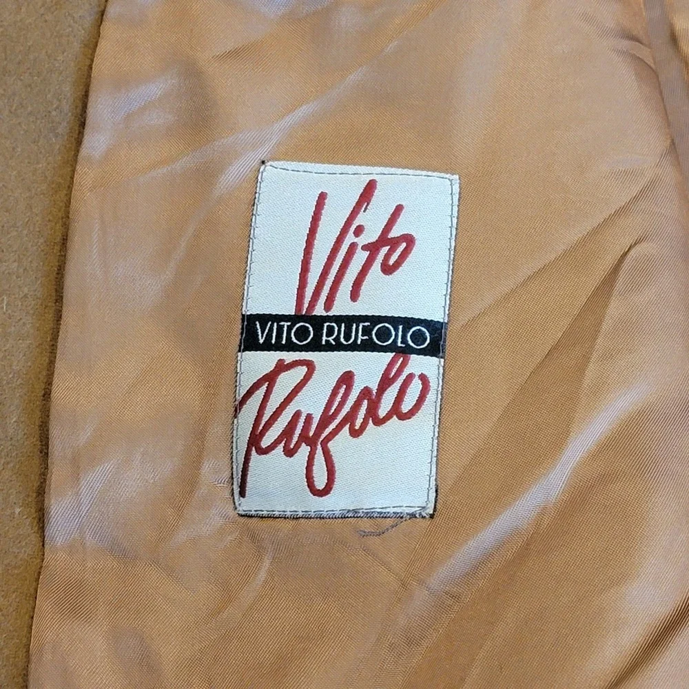 Vito Rufolo Blazer Wool Cashmere Blend‎ Mens Sport Coat Size 44 LN Italian Made